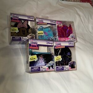 5 REAL LITTLES SURPRISE INSIDE MINI BAG/BACKPACKS 4 DISNEY 1 REGULAR